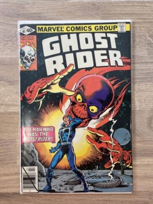 Marvel Comics Ghost Rider #41 1980 Bronze Age Cents