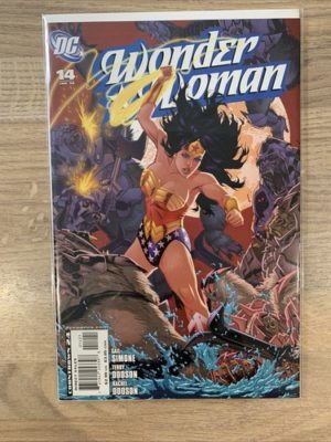 DC Comics Wonder Woman #14 Michael Golden Second Print Variant 2008