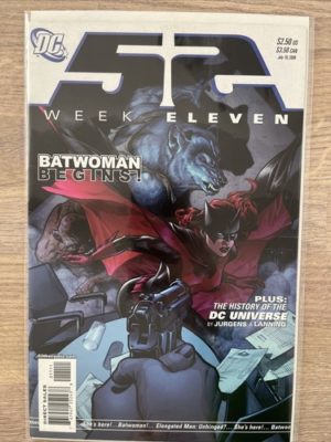 DC Comics 52 Week Twelve 1st app of Kate Kane As Batwoman