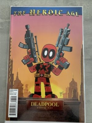 Marvel Comics The Heroic Age Deadpool #23 Giarrusso Incentive Variant 2010