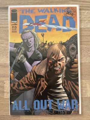 Image Comics The Walking Dead #115 Rare Second Printing Variant 2013