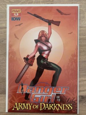 IDW Comics Danger Girl #4  2011