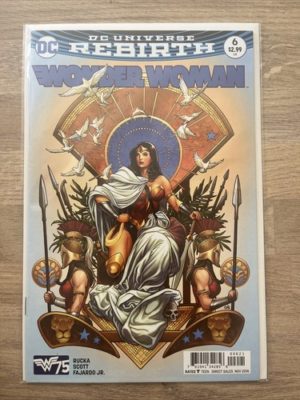 DC Comics Wonder Woman Rebirth  #6 Rare Second Printing Variant 2016