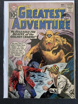 DC Comics Greatest Adventures #61 Roth Art 1961 Silver Age Solid Condition