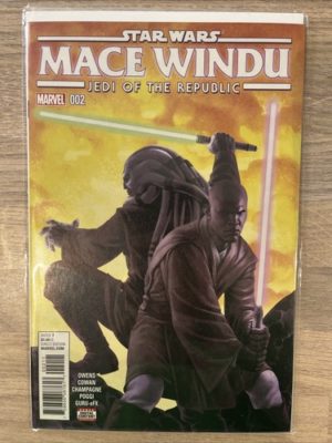 Marvel Comics Star Wars Mace Windu Jedi Of The Republic #2