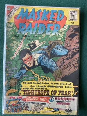 DC Comics Masked Raider #28 1961 Silver Age