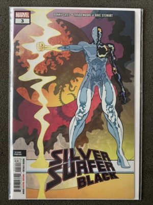 Marvel Comics Silver Surfer Black #3 2nd printing Lovely Condition