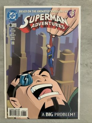 DC Comics Superman Adventures #8 WB Kids Animated 1999