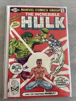 Marvel Comics Incredible Hulk King Size Annual #10 1981 Bronze Age