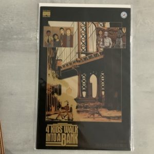 Black Mask Comics 4 Kids Walk Into A Bank #1 Third Eye Variant KEY