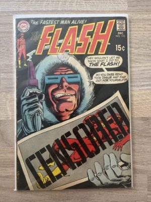 DC Comics The Flash #193 1969 Silver Age