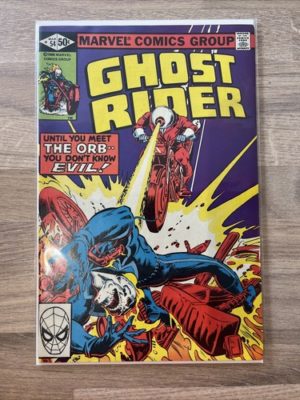 Marvel Comics Ghost Rider #54 1980 Bronze Age Cents