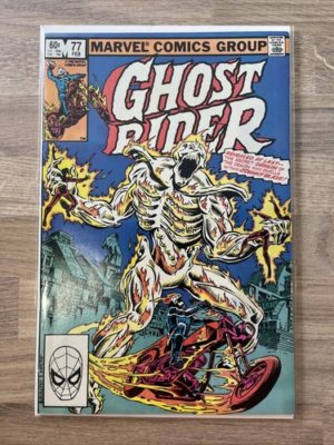 Marvel Comics Ghost Rider #77 1982 Bronze Age Cents