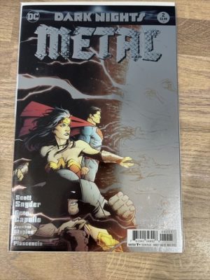 DC Comics Dark Knights Metal #2 1st Cameo Batman Who Laughs 2017 Key 1st Print