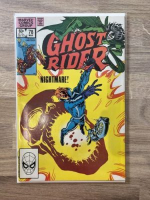 Marvel Comics Ghost Rider #78 1982 Bronze Age Cents
