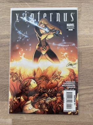 Marvel Comics X-Infernus #1 Very Rare J Scott Campbell Variant Hot magik 2009