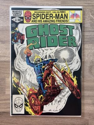 Marvel Comics Ghost Rider #63 1981 Bronze Age Cents