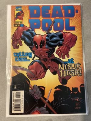 Marvel Comics Deadpool #2 1997 Low Print Run