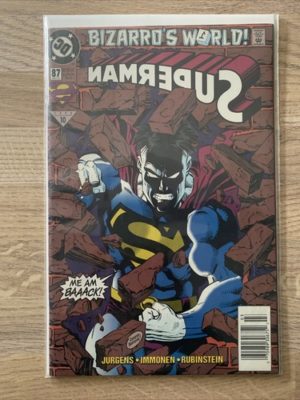 DC Comics Superman #87 Very Rare Newsstand Variant 1994