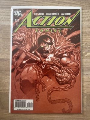 DC Comics Action Comics #845 2007 Rare Second Printing Variant