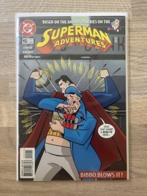 DC Comics Superman Adventures #15 1998 Animated Low Print Run