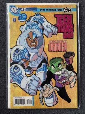 DC Comics Teen Titans Go #45 Low Print Run Very  Rare Cartoon Network