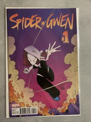 Marvel Comics Spider- Gwen #1 Annual Variant Lovely Condition