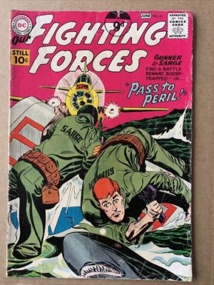 DC Comics Our Fighting Forces #61 Silver Age 1961