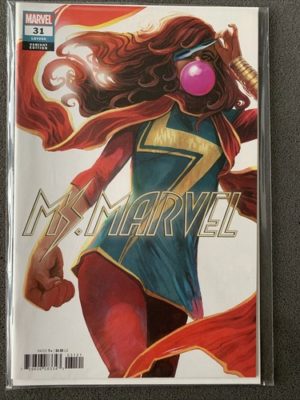 Marvel Comics Ms Marvel #31 LGY #50 Hans variant