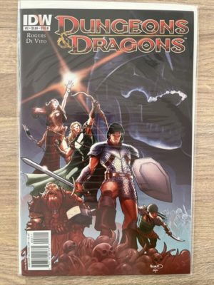 IDW Comics Dungeons & Dragons #2 2010 Cover B Variant
