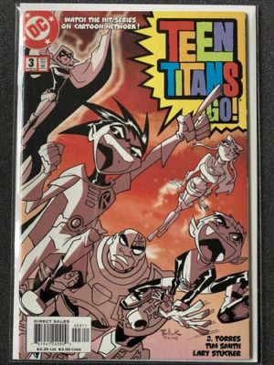 DC Comics Teen Titans Go #3 Very Rare Cartoon Network Lovely Condition