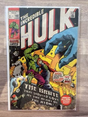Marvel Comics The Incredible Hulk #140 Bronze Age 1971 1st Appearance  Javella