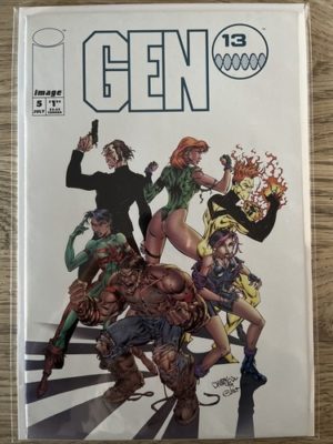 Image Comics GenThirteen #5 Campbell Variant