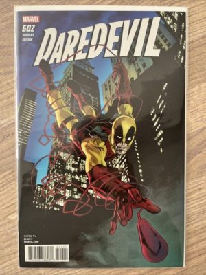 Marvel Comics Daredevil #602 Mike Perkins Deadpool Variant Cover