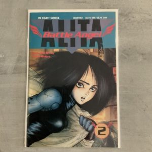 Viz Select Comics Alita Battle Angel #2 Low Print Run 2nd App Vol 1 KEY
