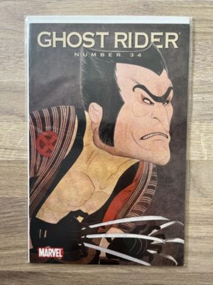 Marvel Comics Ghost Rider #34 Wolverine Art Variant 1:10 2009