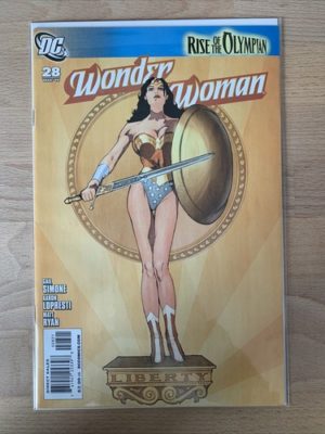 DC Comics Wonder Woman #28 1:10 NORD Second Print Variant Rare