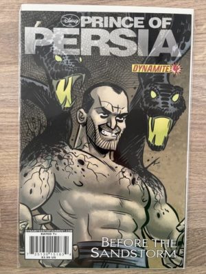 Dynamite Comics Disney Prince of Persia #4 2010 Low Print Run Scarce
