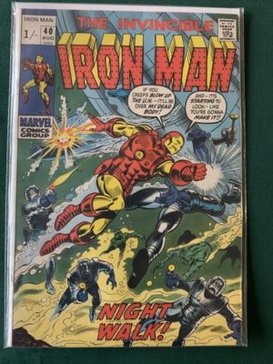 Marvel Comics The Invincible Iron Man #40 Bronze Age