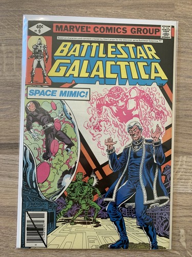 Marvel Comics Battlestar Galactica #9 1979 Bronze Age Lovely Condition