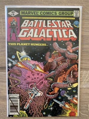 Marvel Comics Battlestar Galactica #10 1979 Bronze Age Lovely Condition