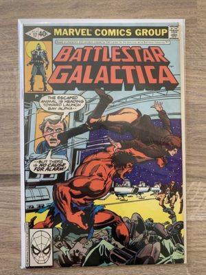Marvel Comics Battlestar Galactica #17 1980 Bronze Age Lovely Condition