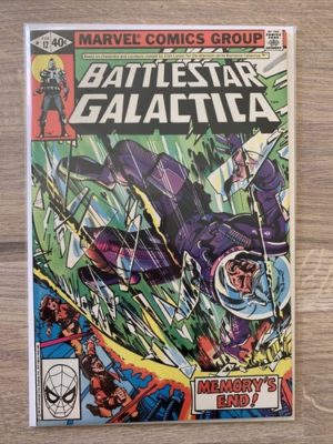 Marvel Comics Battlestar Galactica #12 1980 Bronze Age Lovely Condition