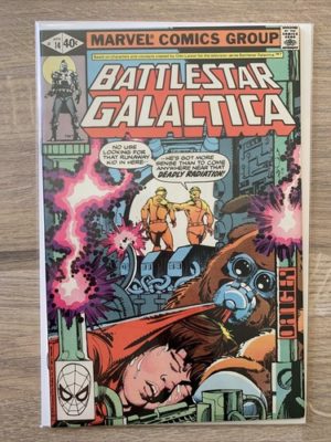 Marvel Comics Battlestar Galactica #14 1980 Bronze Age Lovely Condition