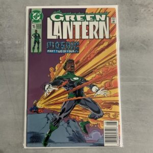 DC Comics Green Lantern #15 Rare Newsstand Variant 1991