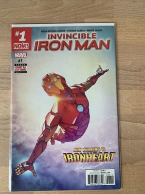 Marvel Comics NOW Invincible Iron Man #1 Key 1st Cover App Riri Williams