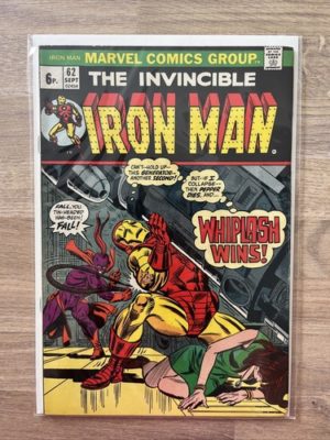Marvel Comics The Invincible Iron Man #62 1973 Bronze Age