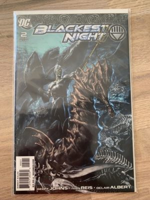 DC Comics Blackest Night #2 1:25 2nd Print 2009