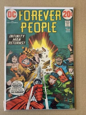 DC Comics The Forever People #11 Kirby Solid Condition