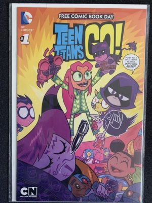 DC Comics Teen Titans Go ! #1 Low Print Run Rare Free Comic Book Day